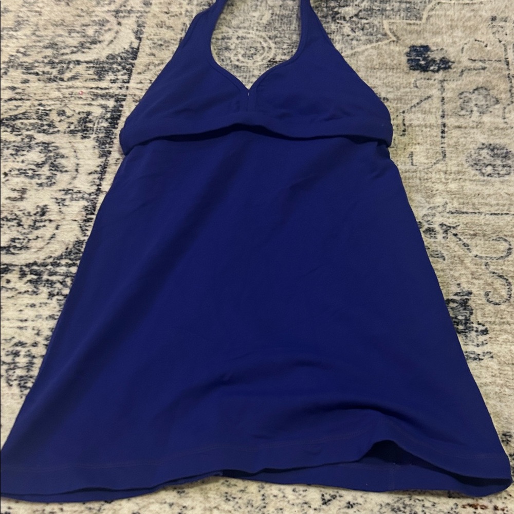 Lululemon Athletica Cobalt Blue Sleeveless Top